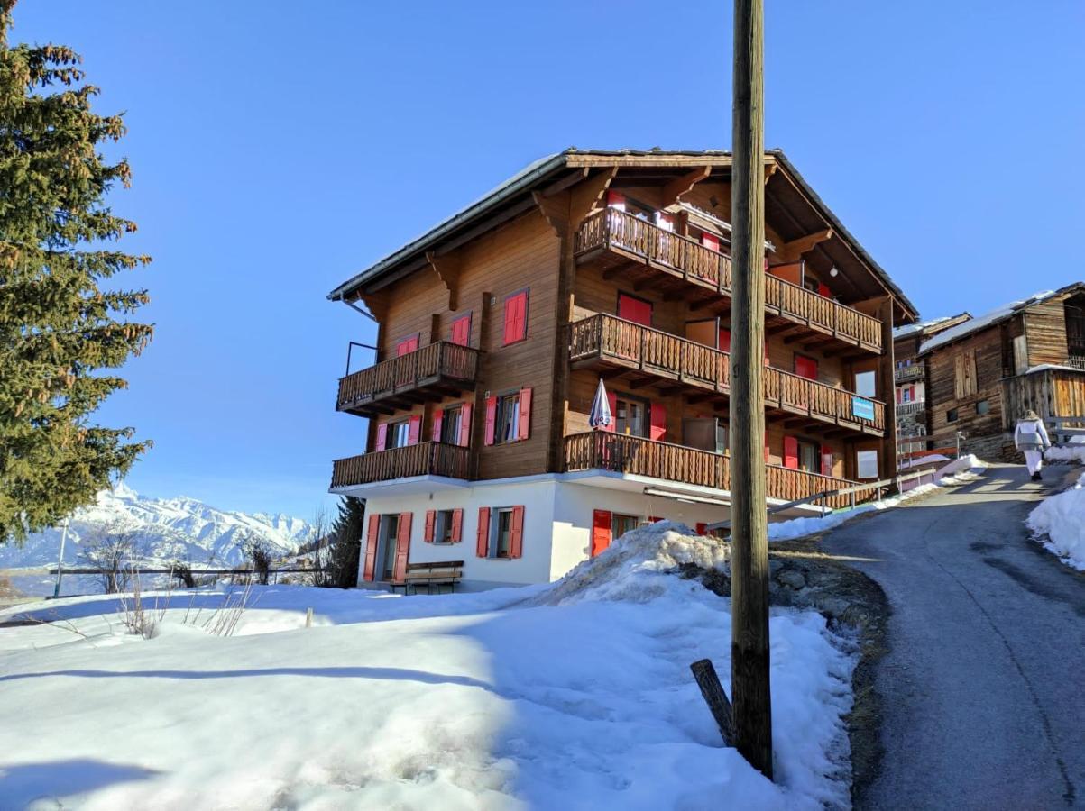 Apartment Mit Traumblick Im Haus Olympia Grächen Eksteriør bilde